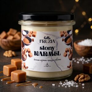 Świeca Sojowa słony karmel