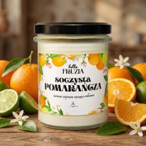 Świeca Sojowa soczysta pomarańcza