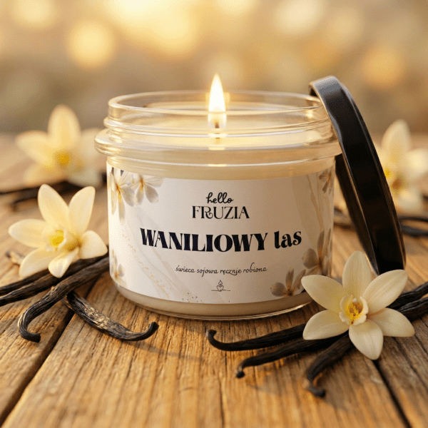 Świeca Sojowa waniliowy las